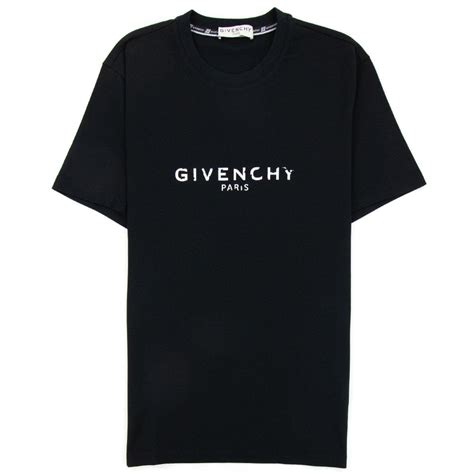 givenchy paris black tee|givenchy t shirt euro.